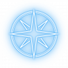 Blue compass Blue compass
